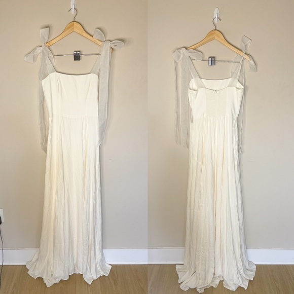Reformation | NWT! Balsam Dress In Balsam In Ivory Size: 8 - Picture 4 of 8